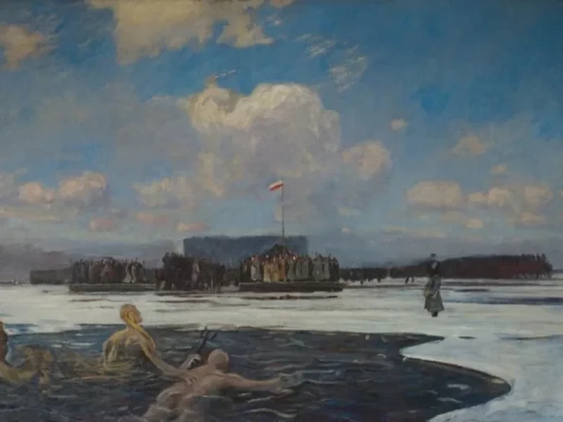 1853-Julian Fałat - Le nozze della Polonia con il mare